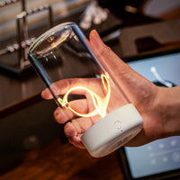 New LED Light Type-c Rechargeable Portable Night Light With High Transparency And Anti Drop Creative Atmosphere Light by Alunorix